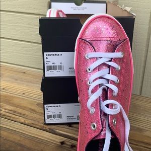 Converse Chuck Taylor Galaxy Glimmer Low Top Pink